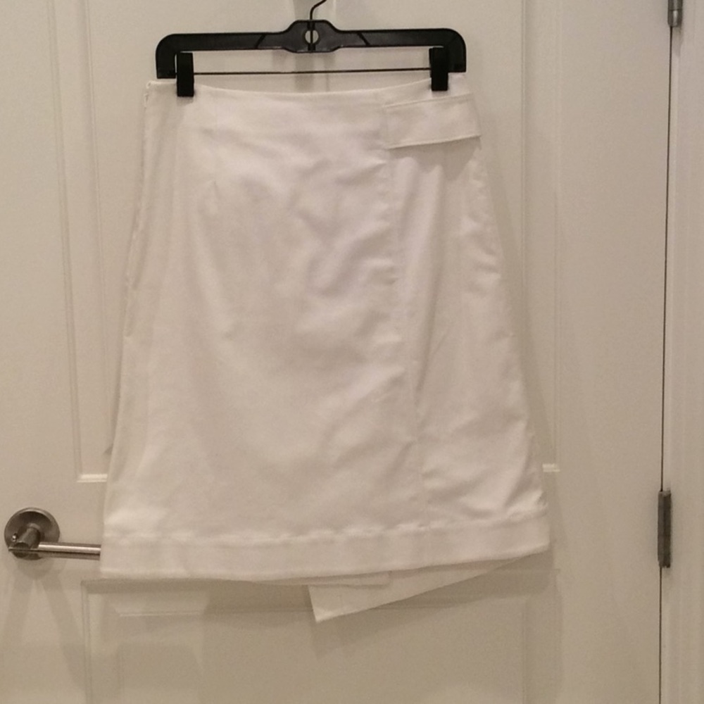 NWT Tory Burch Denise Faux-Wrap Denim Denise Skirt - Picture 5 of 7
